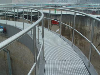 污水处理厂钢格板 