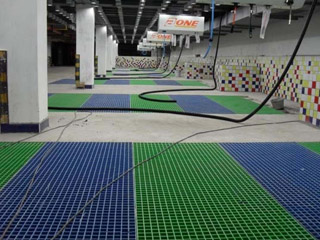 洗车厂钢格板